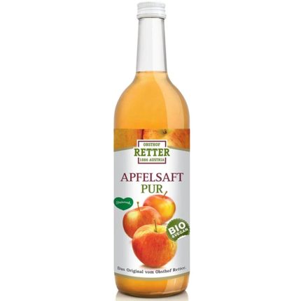 Suc de mere pur bio 750ml Retter