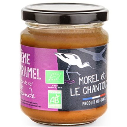 Crema de caramel cu sare de mare bio 200g Morel et Le Chantoux