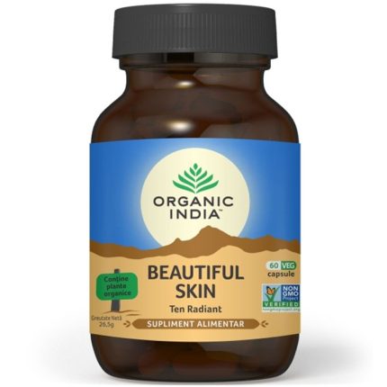 Beautiful Skin pentru ten radiant 60 capsule vegetale Organic India