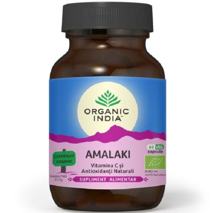 Amalaki, vitamina C si antioxidanti naturali 60 capsule Organic India