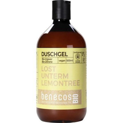 Gel de dus bio cu ghimbir si lamaie 500ml Benecos