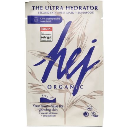 Masca ultra hidratanta vegana second skin The Ultra Hydrator Hej Organic