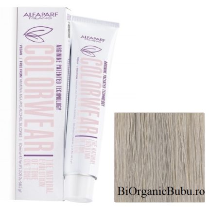 Vopsea fara amoniac nr 10.1 Lightest Ash Blonde Color Wear 60ml Alfaparf Milano