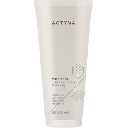 Scrub Exfoliant pentru Scalp - Cute Sana Clarifying Scalp Treatment Scrub 200ml Kemon Actyva