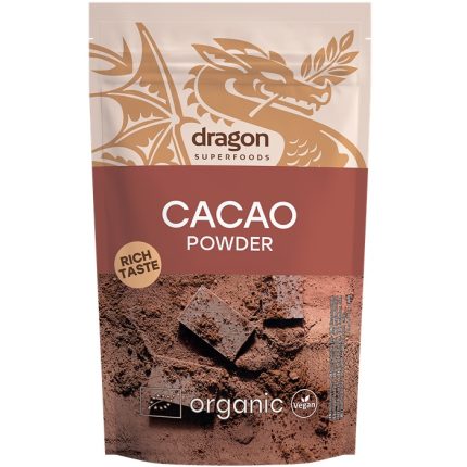 Cacao pudra bio 200g Dragon Superfood