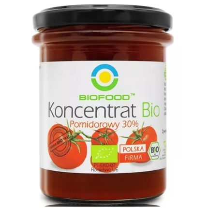 Pasta de rosii bio, concentrata 200g Biofood