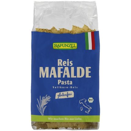 Paste mafalde din orez integral, fara gluten bio 250g Rapunzel