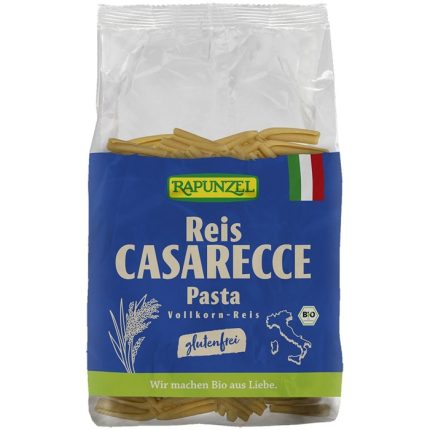 Casarecce din orez integral, fara gluten bio 250g Rapunzel