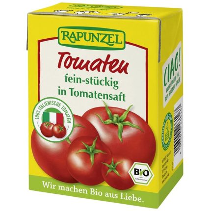 Sos de tomate cu bucati fine de rosii bio 390g Rapunzel