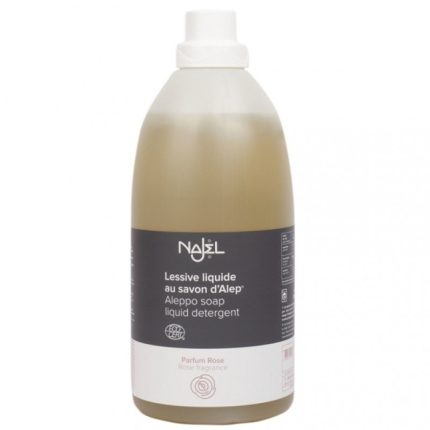 Detergent lichid pentru rufe cu sapun de Alep si trandafir 2L Najel